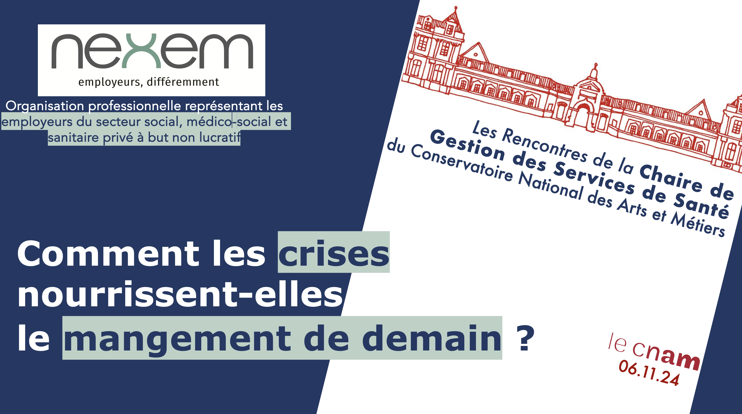 Comment les crises d’aujourd’hui nourrissent-elles le mangement de demain ? 